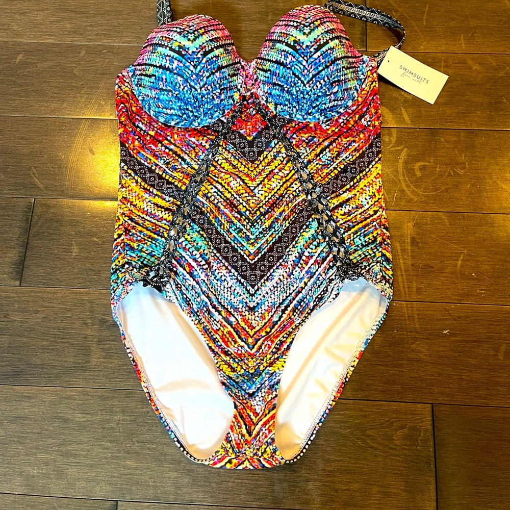 NEW! Swimsuits for All One Piece. Size 16